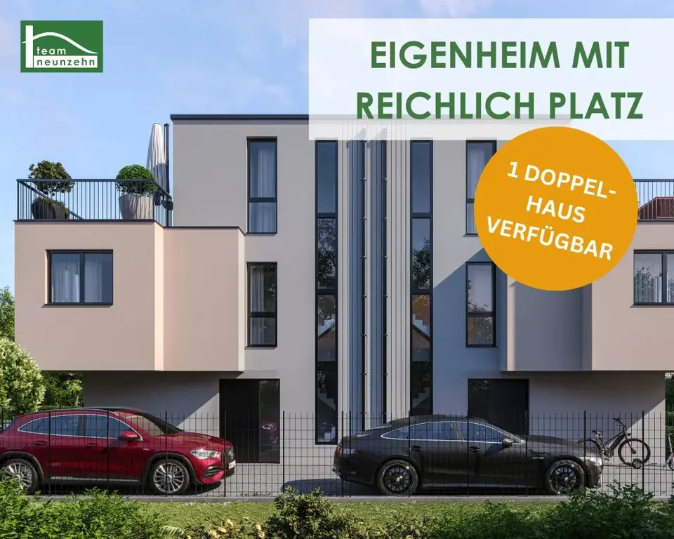 Ihr modernes Doppelhaus: Wohntraum mit Garten und schlüsselfertiger Ausführung!