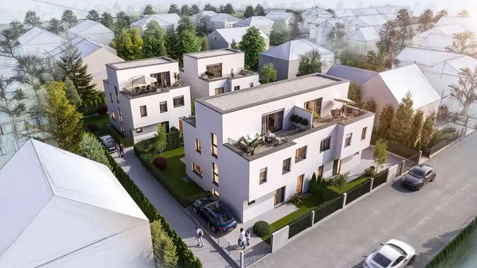 Neubau-Doppelhaus mit Garten & Erdwärme | 149 m² | provisionsfrei | 1220 Wien