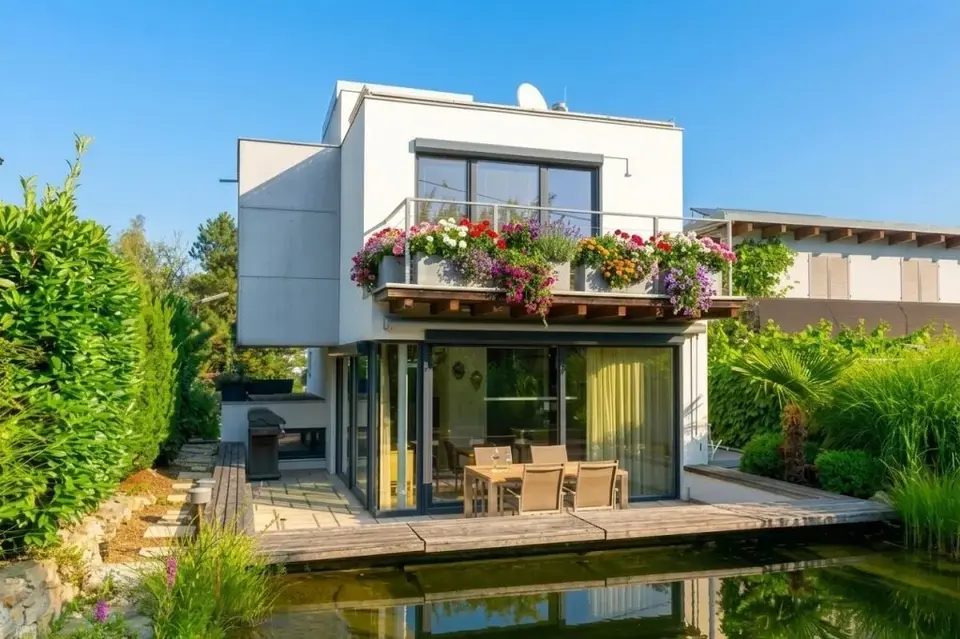 Ein Architektenhaus, das begeistert - Außergewöhnliches Juwel mit Fernblick am Schafberg