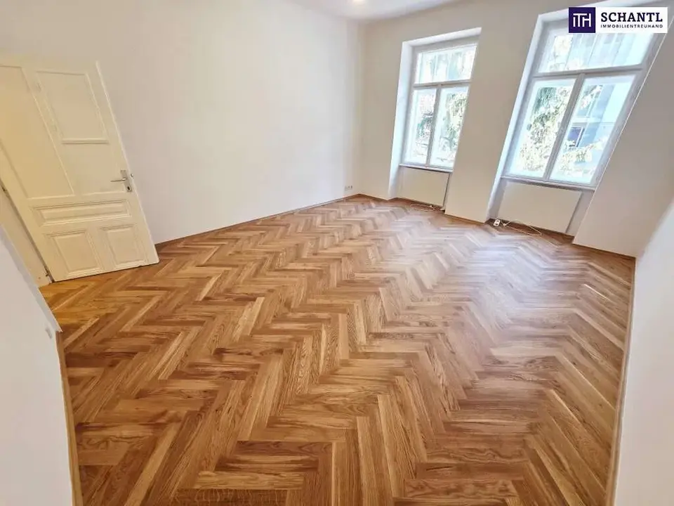Neuer Preis! Ruhig wohnen, schnell überall sein - Jackpot!! U-Bahn um´s Eck! 2 toll aufgeteilte Zimmer + Ruhige Seitengasse in 1030 Wien + Schönes Altbauhaus! Nicht zögern!